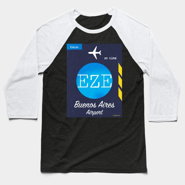 EZE Buenos Aires Baseball T-Shirt by Woohoo